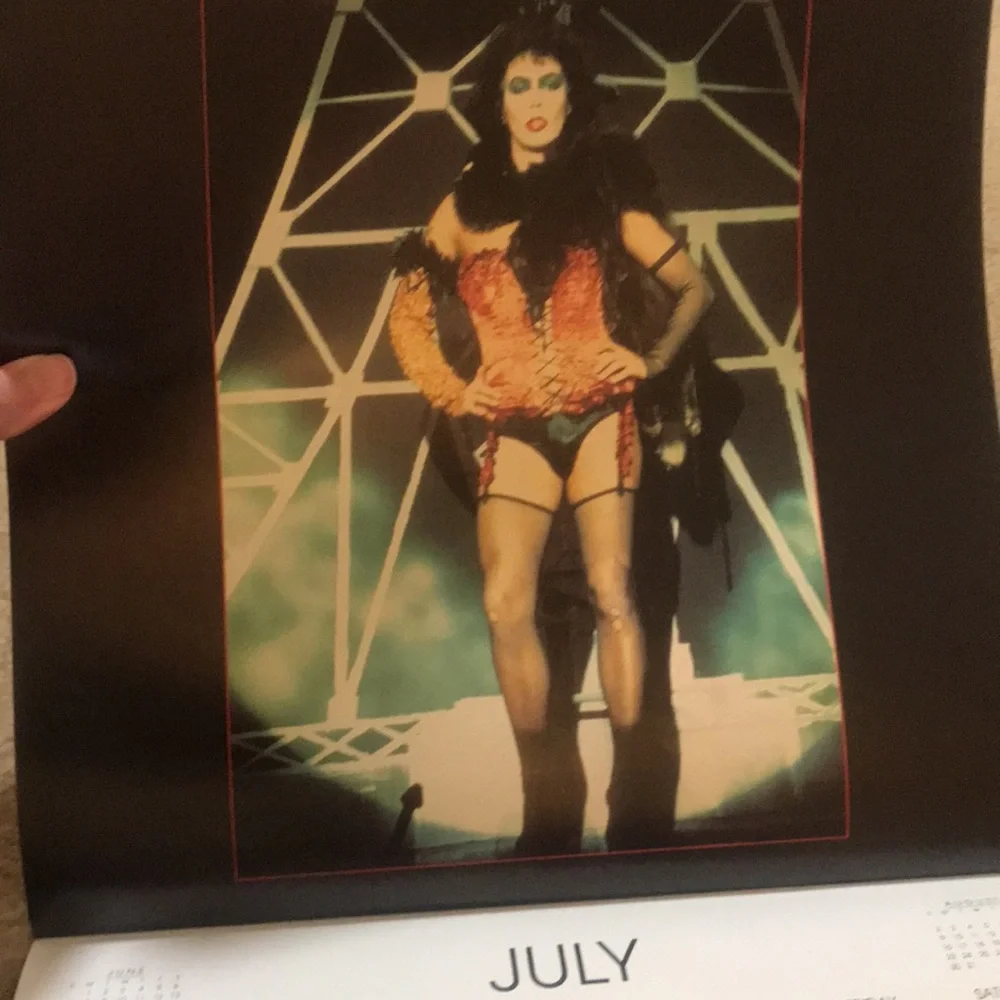 🌸NEW🌸 VTG Collectors Item Rocky Horror Picture Show Official 1992 Calendar